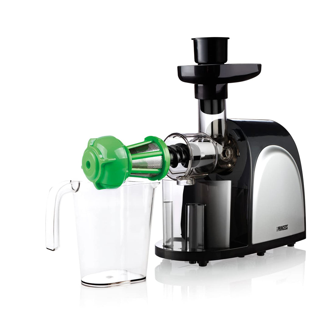 Princess 202041 VitaPure Slow Juicer – Kontinuierlich nachfüllbar – Hoher Saftertrag