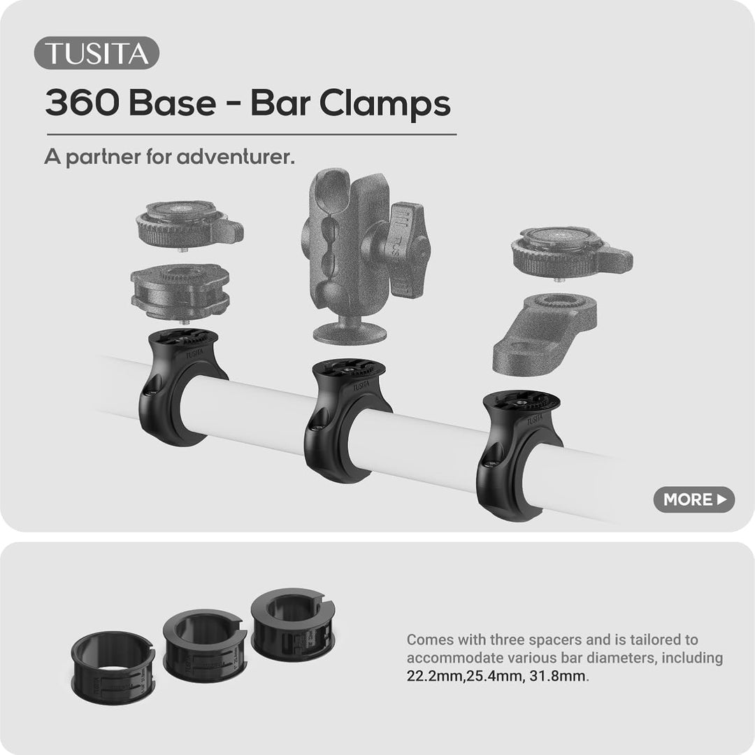 TUSITA 360 Basis - Bar Klemme Mittel Medium, Medium