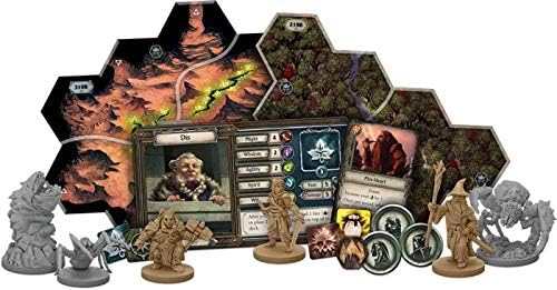 Asmodee | Fantasy Flight Games | Der Herr der Ringe: Reise durch Mittelerde – Dunkle Pfade | Erweite