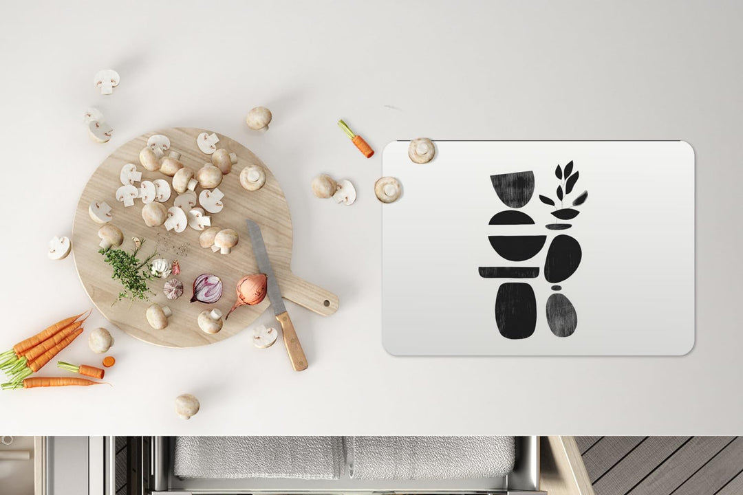 KitchenYeah© Platzsets Abwaschbar 6-Teilig 45x30 cm Tischsets Platzdeckchen rutschfeste Platzset Unt