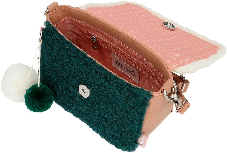 Enso Mädchen Shine Stars Gepck- Kuriertasche 20.5x16.5x6 cms Rosa, 20.5x16.5x6 cms Rosa
