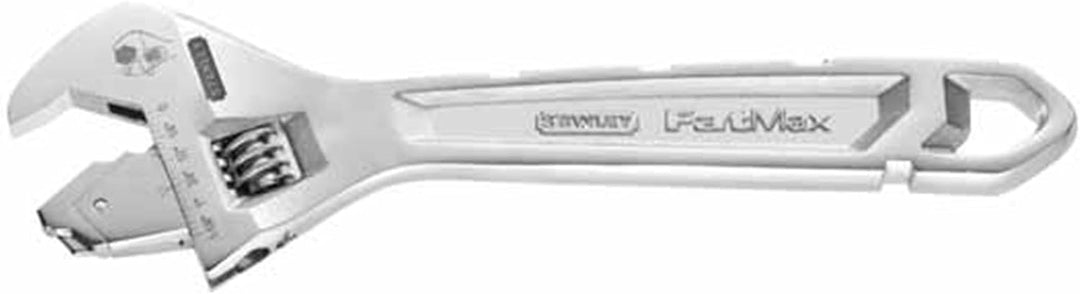 Stanley FatMax Einmaulschlüssel (verstellbar, 48 mm Maulbreite, 380 mm Länge, Chrom-Vanadium Stahl,