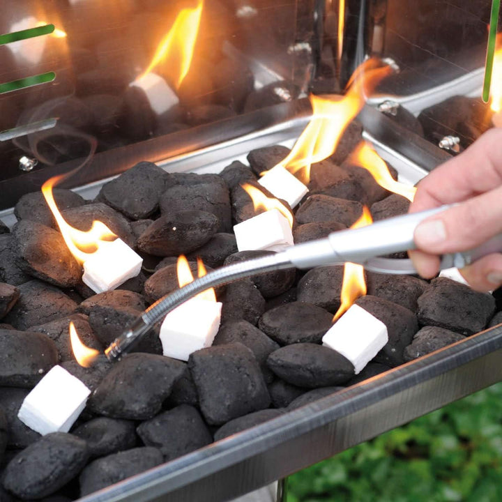 FLAMMBURO 756 Stück Anzündwürfel Paraffin (12 x 48 Würfel) vom Deutschen Hersteller, Grillanzünder,