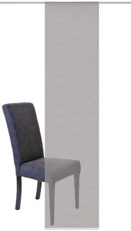 Home Fashion Schiebevorhang Bambus-Optik Versteift, Polyester, Stein, 245 x 60 cm 245 x 60 cm Stein,