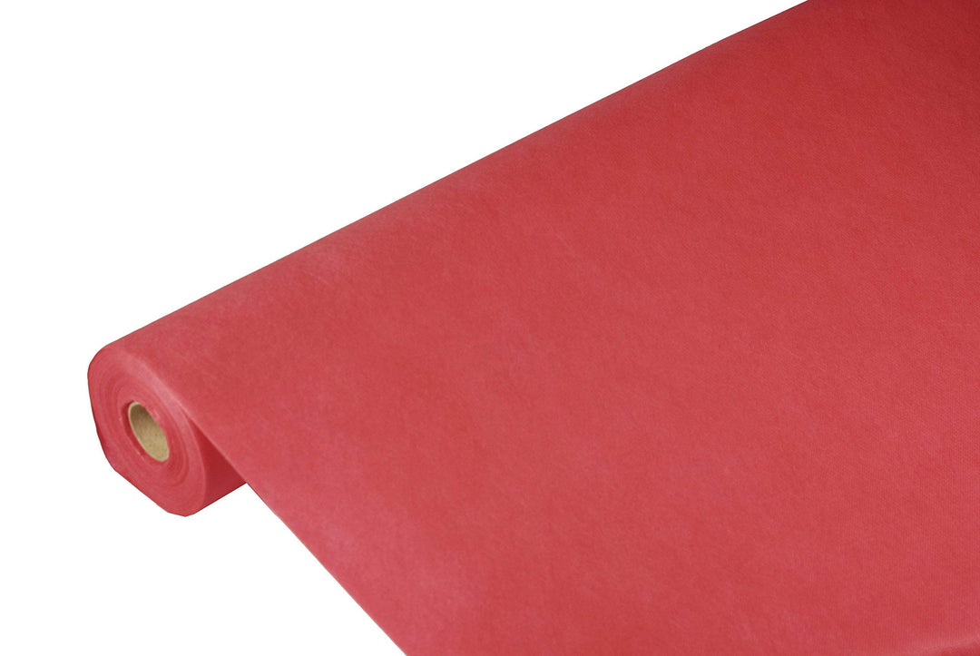 Papstar, Tischdecke, stoffähnlich, Vlies "soft selection" 25 m x 1,18 m rot, #82342