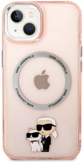 KARL LAGERFELD KLHMP14MHNKCIP Hülle für iPhone 14 Plus 6,7" hardcase Rosa Iconic