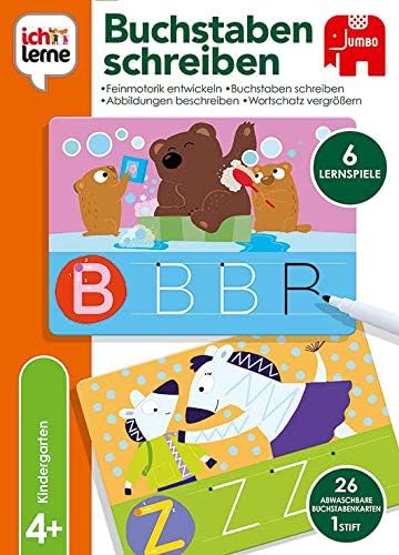 ich lerne Buchstaben schreiben