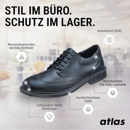 CX 325 XP Office - EN ISO 20345 S2 P - Gr. 39 EU Schwarz, 39 EU Schwarz