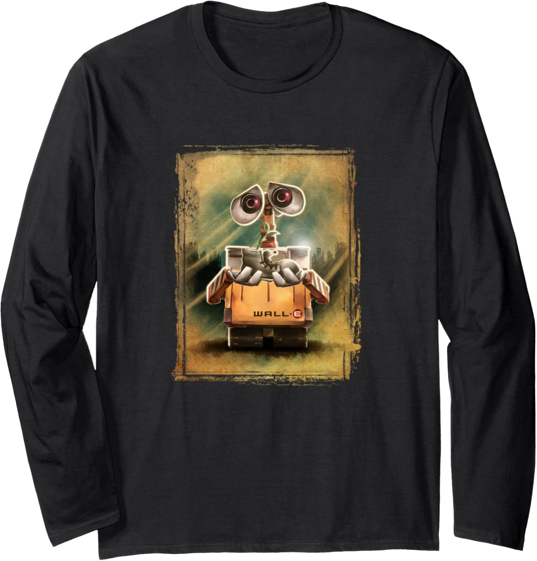 Disney Pixar Wall-E Distressed Border Langarmshirt