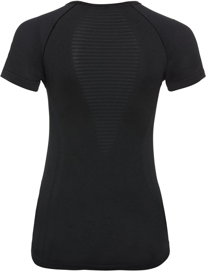 Odlo Damen Performance Cool Funktionsunterwäsche Kurzarm Shirt L Schwarz, L Schwarz