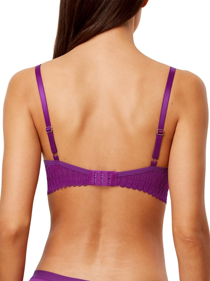 Triumph Damen Aura Spotlight Conscious WHP Bra 80F Violet, 80F Violet