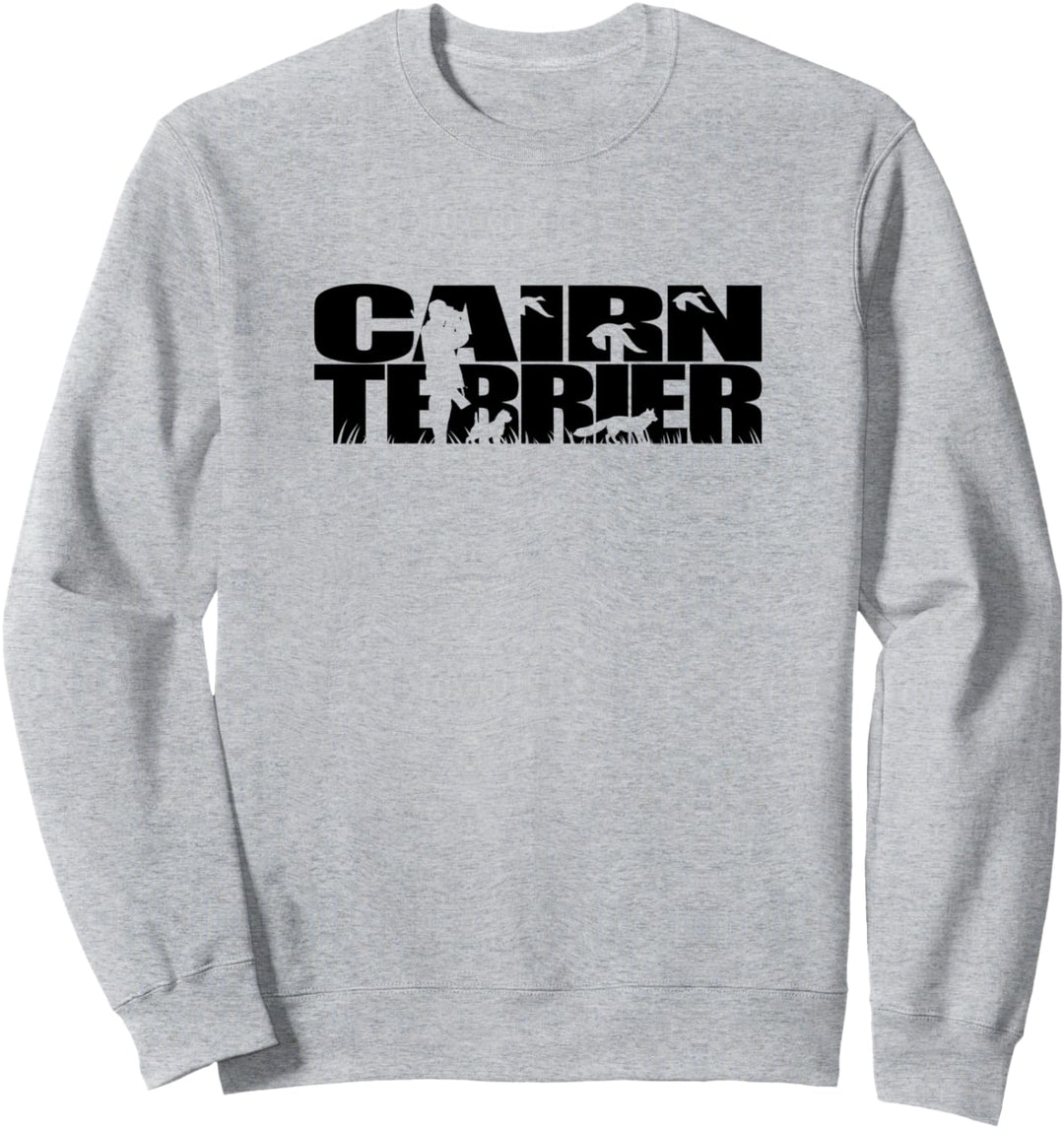 Cairn Terrier Hunde Jagdhund Jäger Jagdhunde Sweatshirt