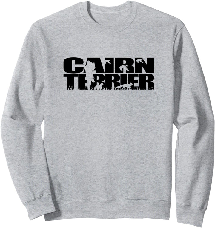 Cairn Terrier Hunde Jagdhund Jäger Jagdhunde Sweatshirt