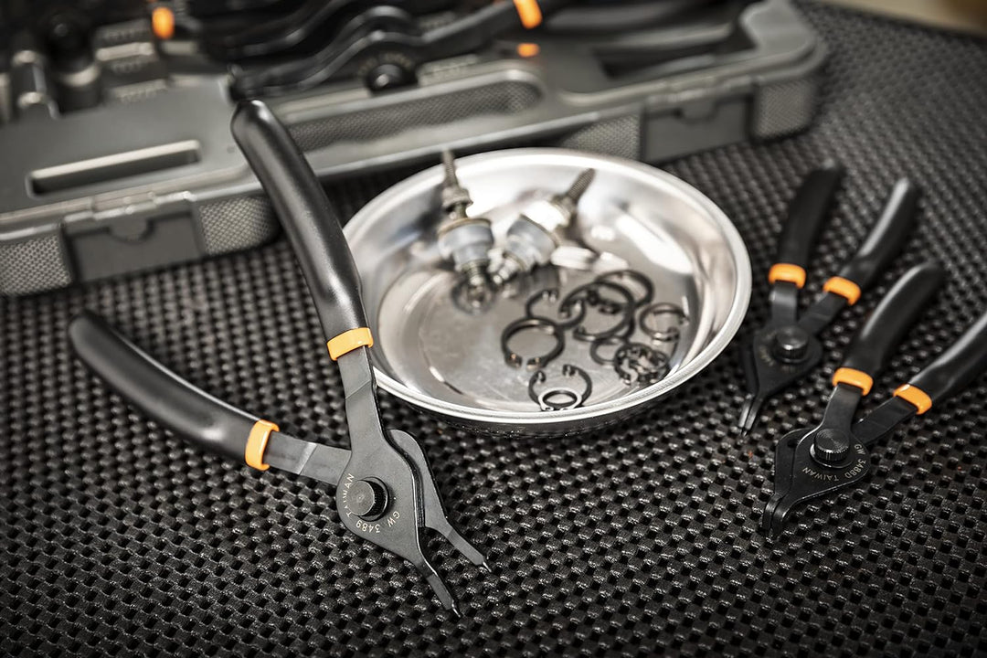 GEARWRENCH 3495 Convertible Sprengringzangen-Set, feste Spitze, 12-teilig