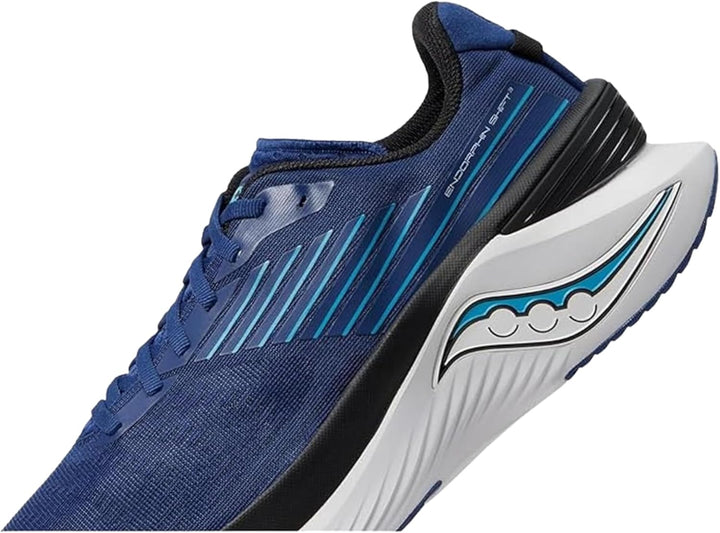 Saucony Herren Endorphin-Geschwindigkeit 3Sneaker 50 EU Indigo Schwarz, 50 EU Indigo Schwarz