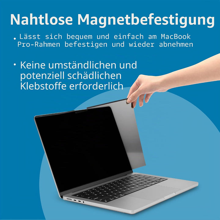 Kensington MP14 MacBook Magnetischer Sichtschutz für 35,6 cm (14 Zoll) MacBook Pro Moderne 14" MacBo