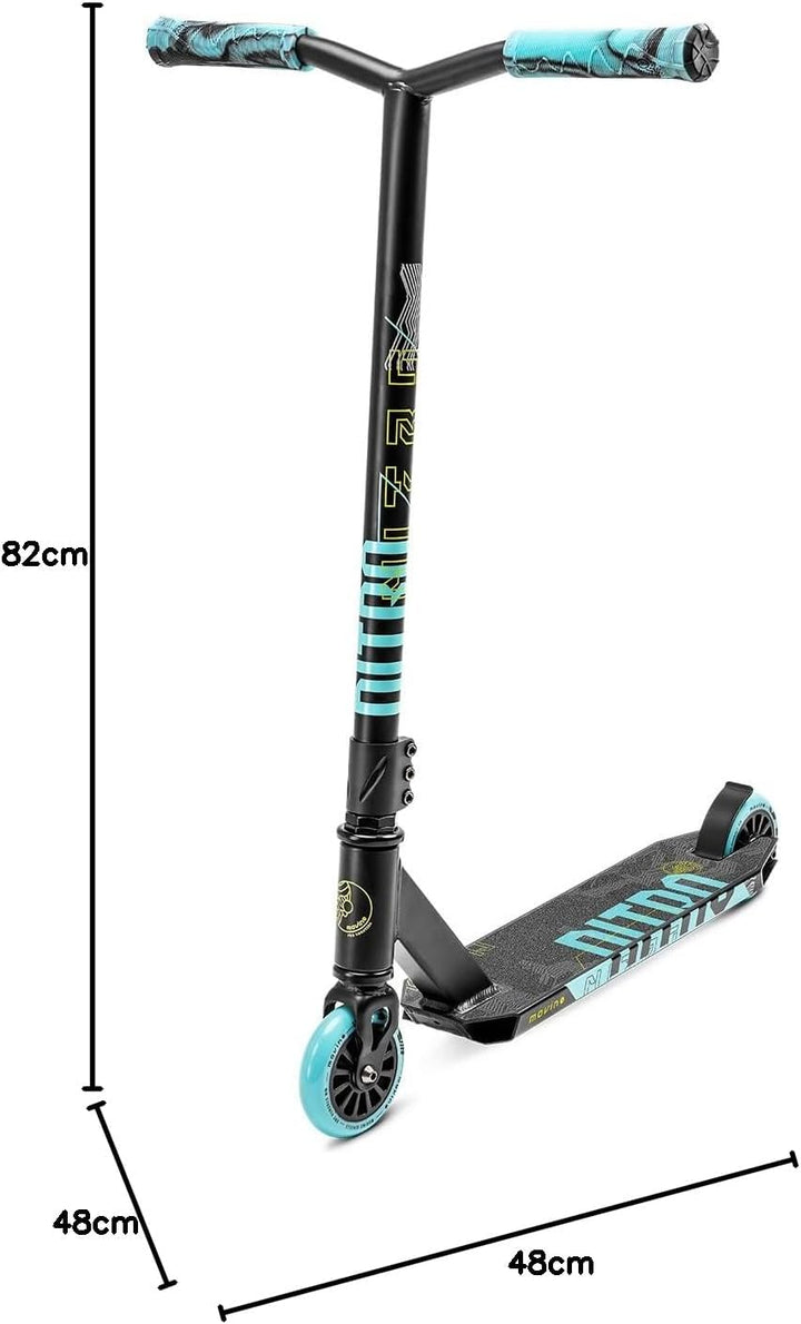 Movino Stunt Scooter Stunt Roller Kickscooter Professioneller Freestyle Roller Trick Roller ABEC 9 K