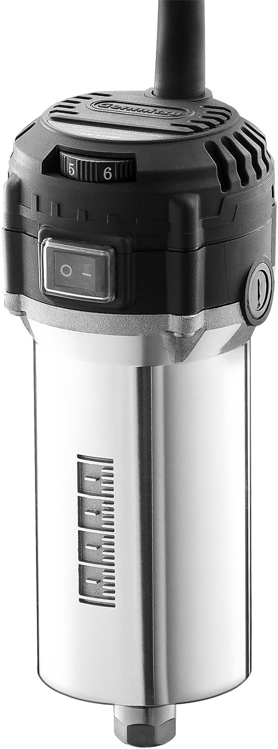 SainSmart 710W Kompakter Router mit 65 mm Durchmesser, 6 variablen Geschwindigkeiten, Handtrimmer-Ro