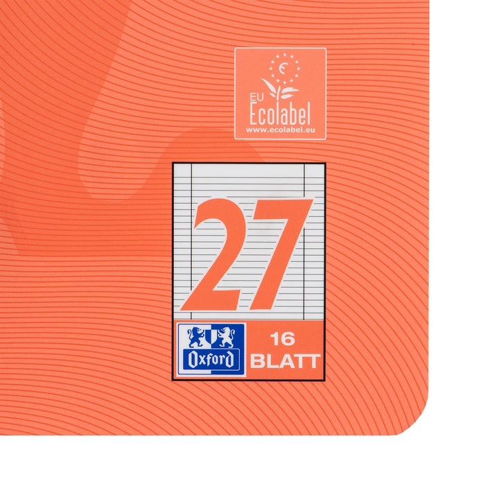 Oxford Schulheft A4, Touch, 16 Blatt, Lineatur 27, liniert, 15 Stück