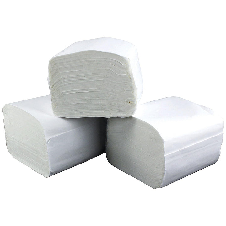 2Work CT34434 Toilettenpapier, Grosspackung, Weiss, 36 Stück