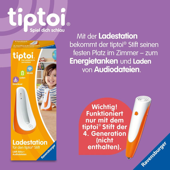 Ravensburger tiptoi Stift 00110 - Das spielerische Lernsystem, Lernspielzeug für Kinder ab 2 Jahren