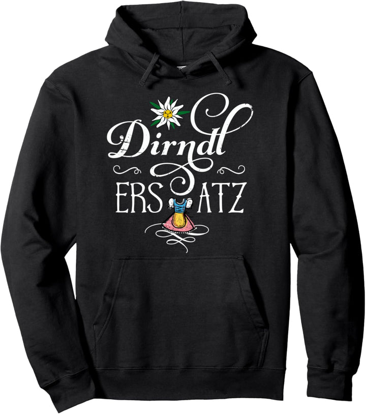 Dirndl Ersatz Trachtenshirt Damen Kompatibel für Oktoberfest Pullover Hoodie
