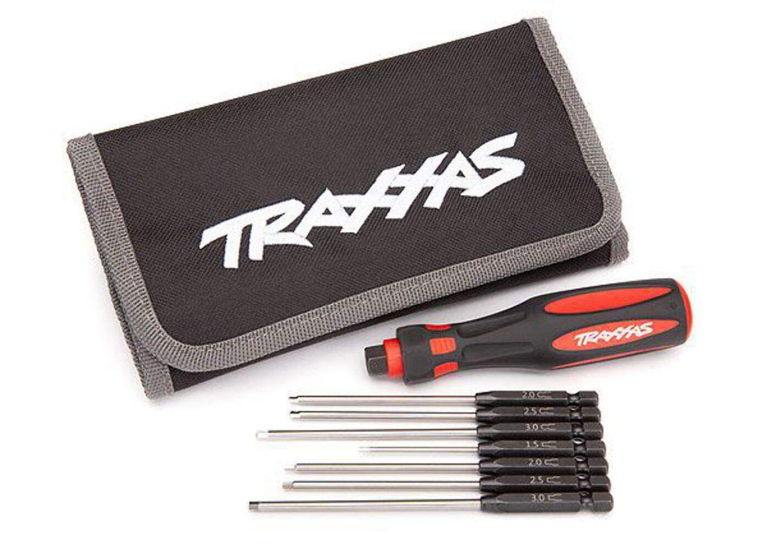 Traxxas Speed-Bit Master-Set, Innensechskant 7teilig 1/4Zoll + Griff