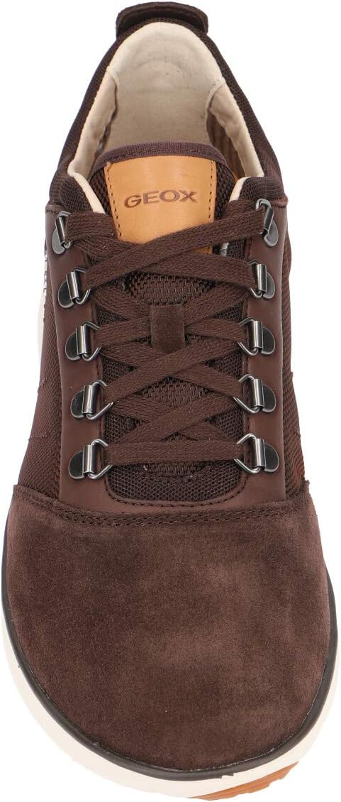 Geox Herren U Nebula A Sneaker, 41 EU Braun Brown C0013
