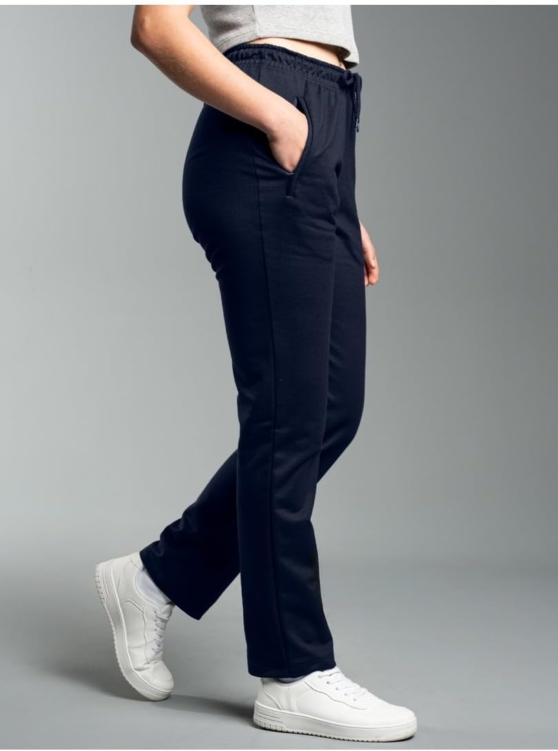 Trigema Damen Freizeithose aus Sweat-Qualität, Navy