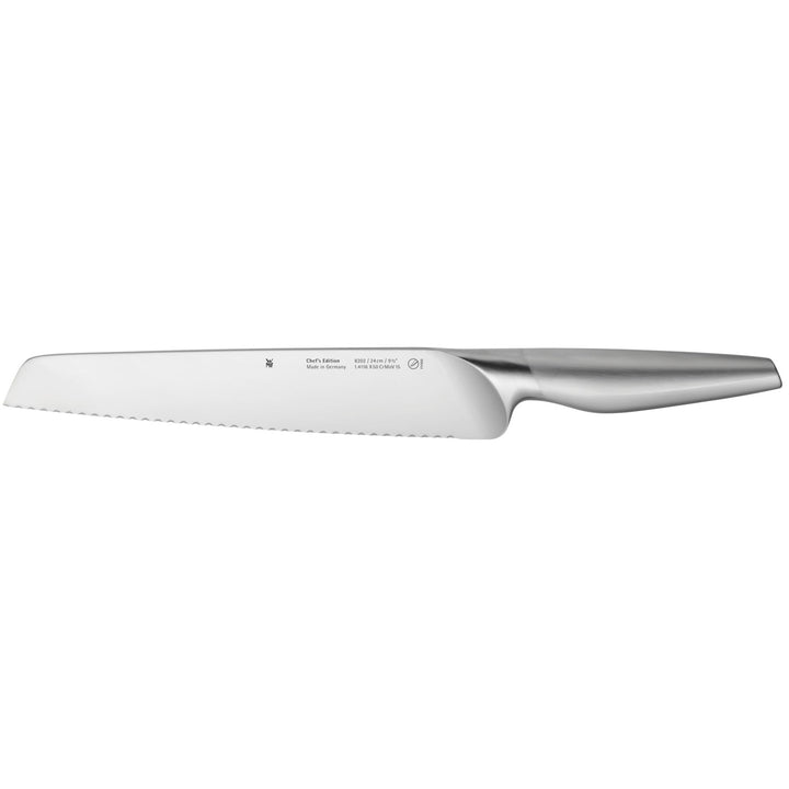 WMF Chef's Edition Brotmesser Wellenschliff 37 cm, Made in Germany, Messer geschmiedet, Performance