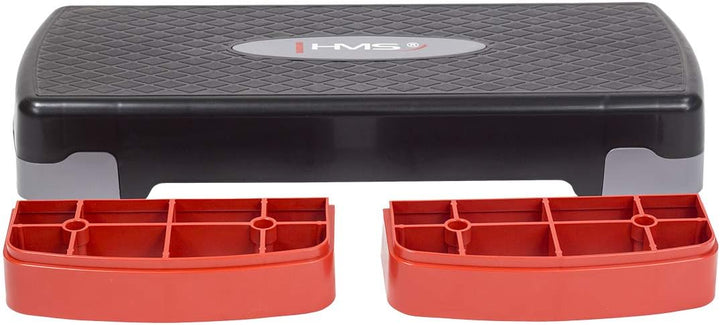 HMS Unisex Aerobic Step, 17-44-008, 5907695587357, Rot/Schwarz, Einheitsgrösse