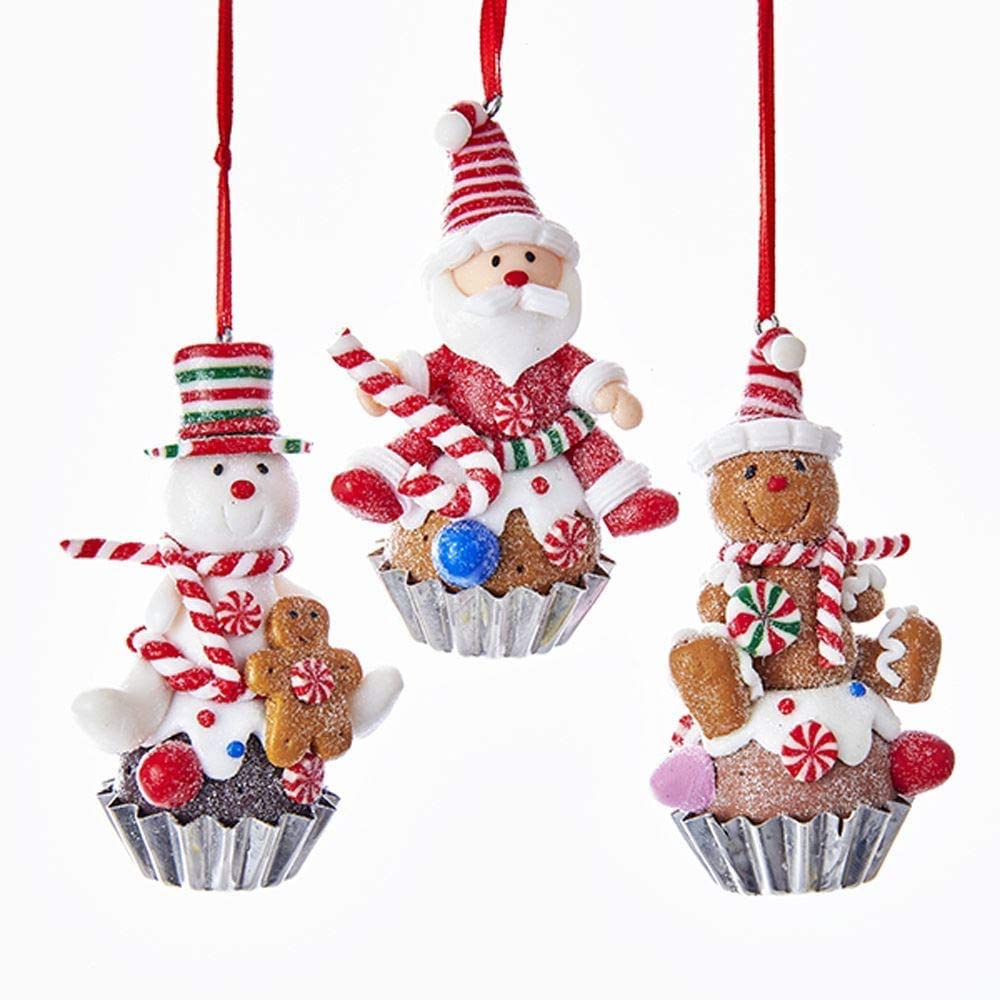 Kurt S. Adler D3166 Weihnachtsbaumschmuck, Weihnachtsdekoration, Lebkuchen, Pfefferminze, Süssigkeit