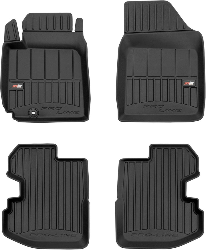 M MOTOS Gummimatten Auto Fussmatte passt für Toyota Yaris I 1999-2006 Verbessern Sie Ihren Reisekomf