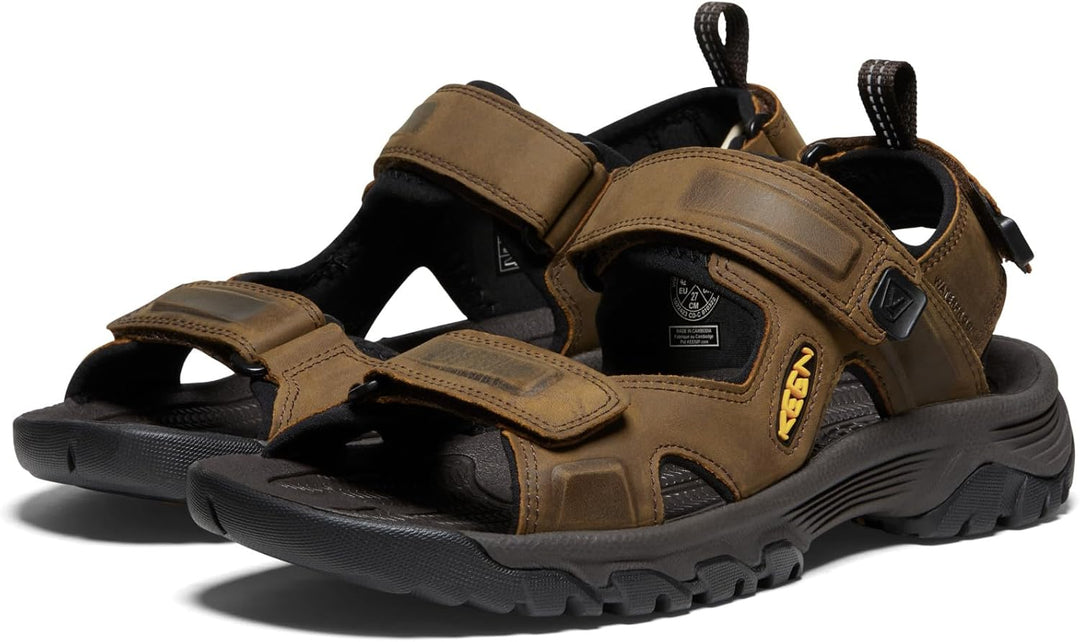 KEEN Herren Targhee 3 Open Toe Sandalen 40 EU Bison Mulch, 40 EU Bison Mulch
