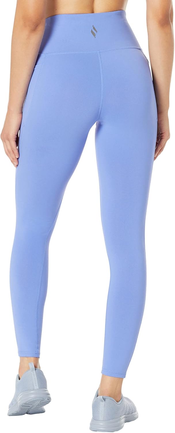 Skechers Damen Go Walk Hoher Taille Leggings XS Blau, XS Blau