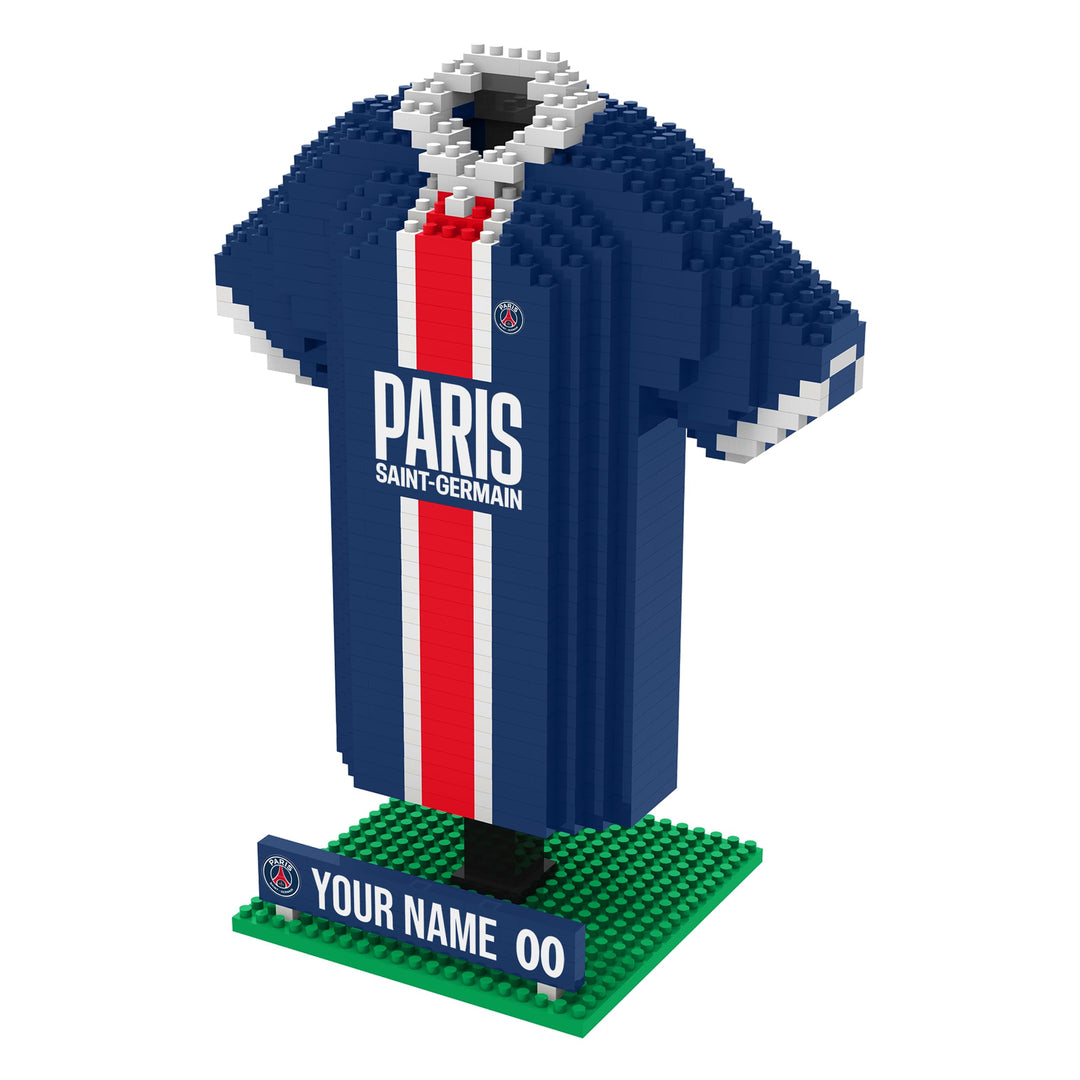 FOCO Offizielles Lizenzprodukt Personalisiertes Fussball-3D-BRXLZ-Schreibtisch-Trikot (Paris Saint G