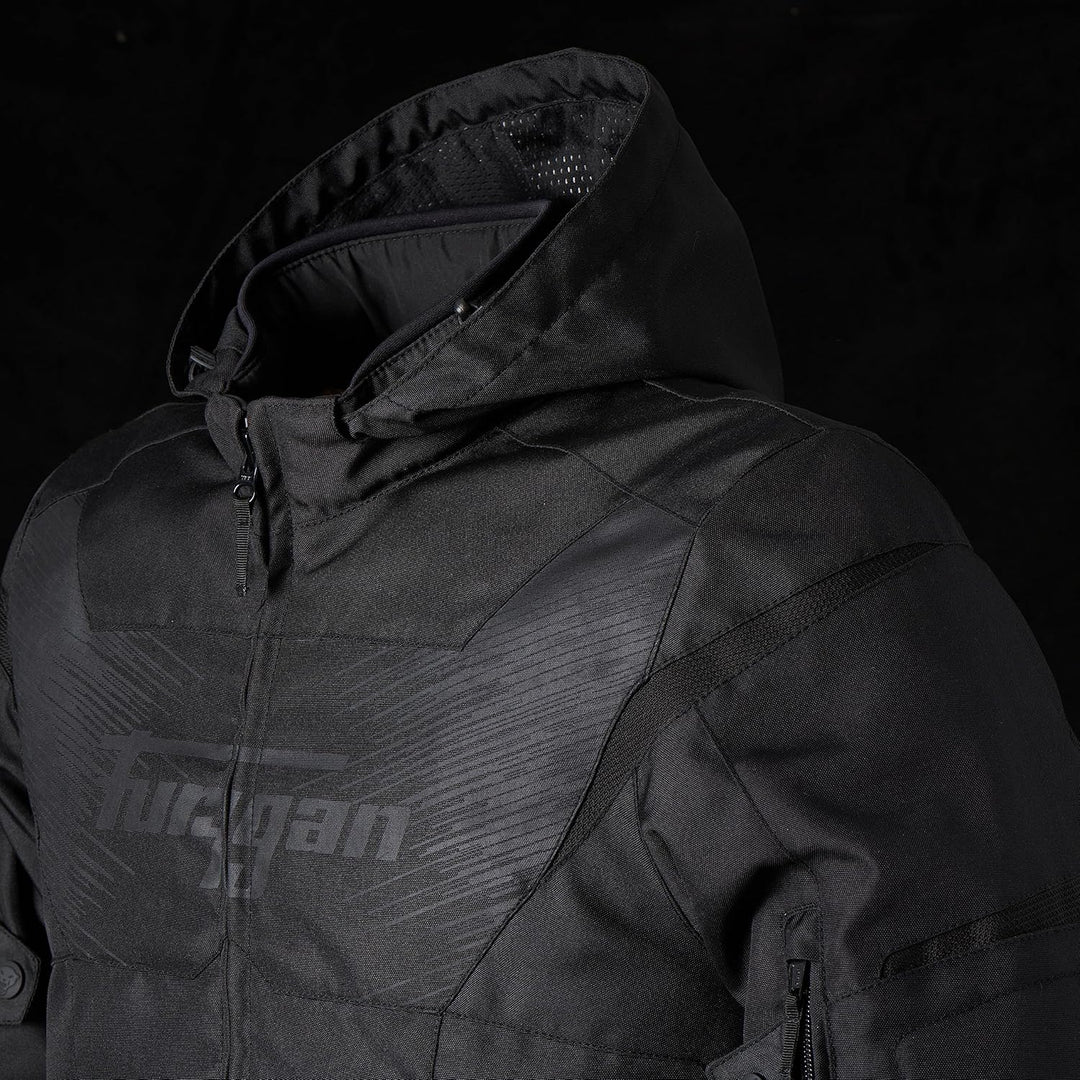 FURYGAN SHARD D3O WATERPROOF JACKEN UND MÄNTEL RADICAL,URBAIN S Schwarz-schwarz, S Schwarz-schwarz