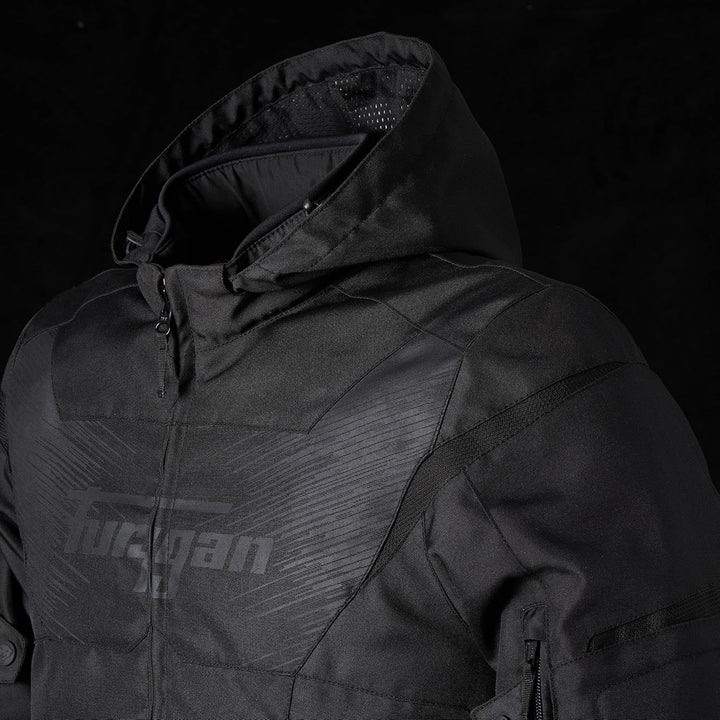 FURYGAN SHARD D3O WATERPROOF JACKEN UND MÄNTEL RADICAL,URBAIN S Schwarz-schwarz, S Schwarz-schwarz
