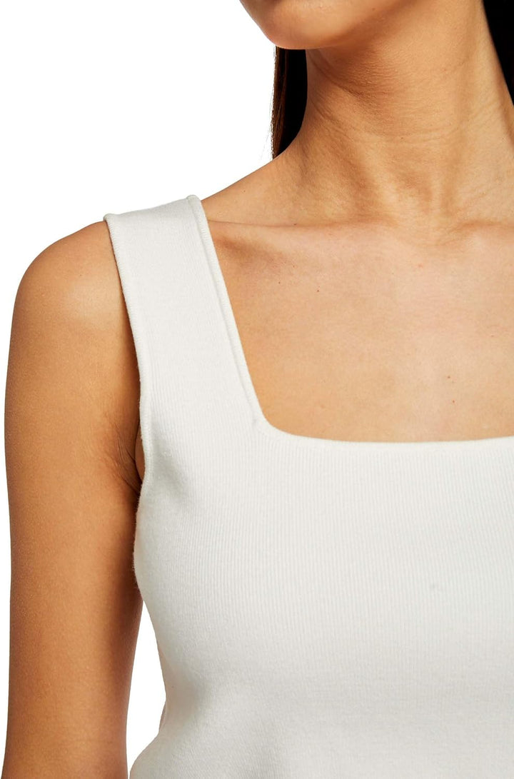 Morgan Tanktop-Pullover mit breiten Trägern M Cremefarben, M Cremefarben