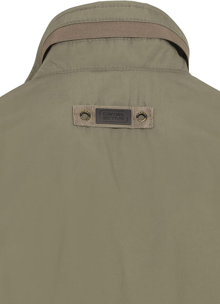camel active Herren Blouson mit Stehkragen 34 Braun, 34 Braun