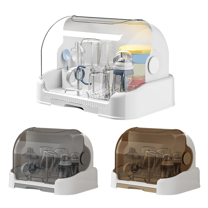 3 Wäscheständer Für Babyflaschen,Abtropfgestell Für Babyflaschen, Babyflaschen Aufbewahrungsbox, Auf