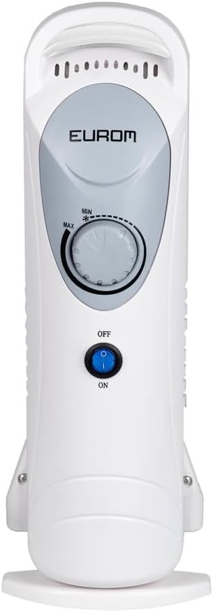 Eurom Floorcleaner 8618512 Elektrischer Heizkörper Unisex Erwachsene, Weiss