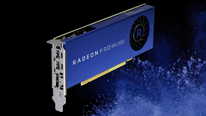 AMD Radeon Pro WX 2100 2 GB GDDR5 PCIe 1 x DP 2 x mDP, Radeon Pro WX 2100