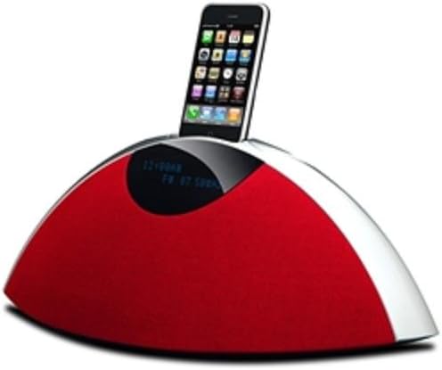 Teac SR-80i-R Design Radio mit iPod Dockingstation rot