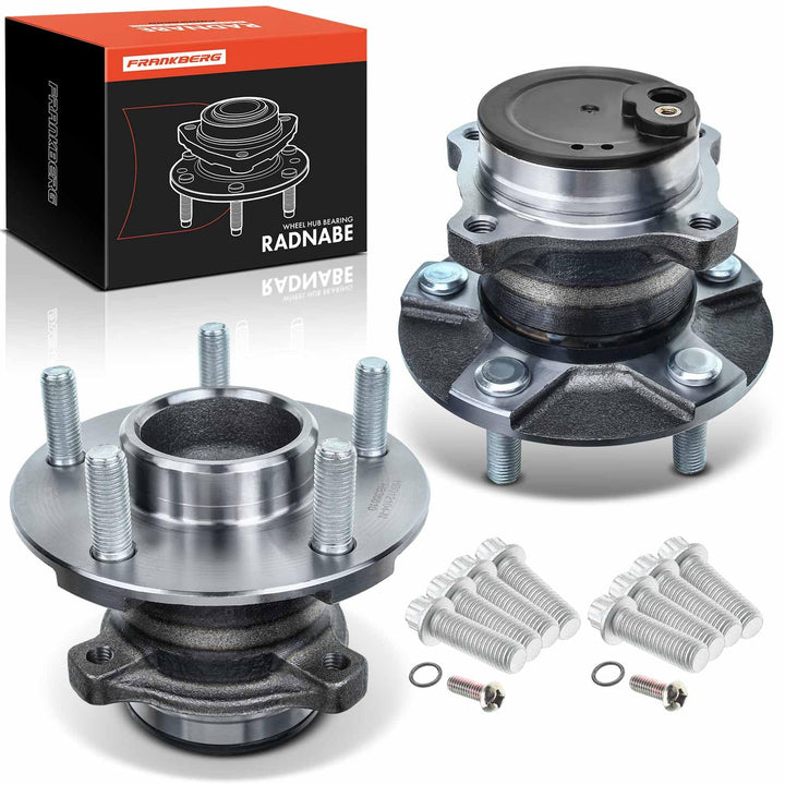 Frankberg 2x Radnabe Radlagersatz Hinterachse für C-Max DM2 Focus C-Max Focus II DA DP HCP DB DH FCH
