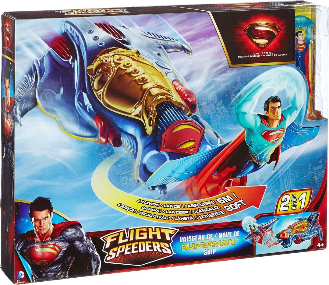 Mattel BJK83 - Superman Flight Speeders Supermans Raumschiff