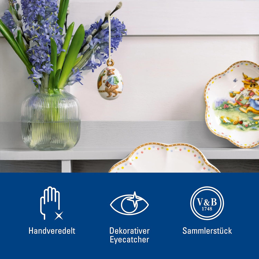 Villeroy & Boch – Annual Easter Edition Jahresei 2025 Bunt, Ornament Ostern zum Aufhängen, Ostern De