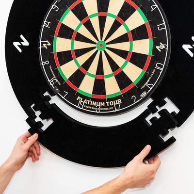 Pinpoint Eva-Schaumstoff Dart Surround - Reversible Dart Schutzring | Dart Wandschutz mit zusammenst