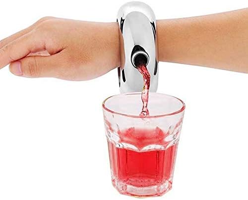 Fdit Weinflasche + Trichter Trinkflasche/Armband A-Form Edelstahl Flachmann Flagon Whisky Zwei Griff