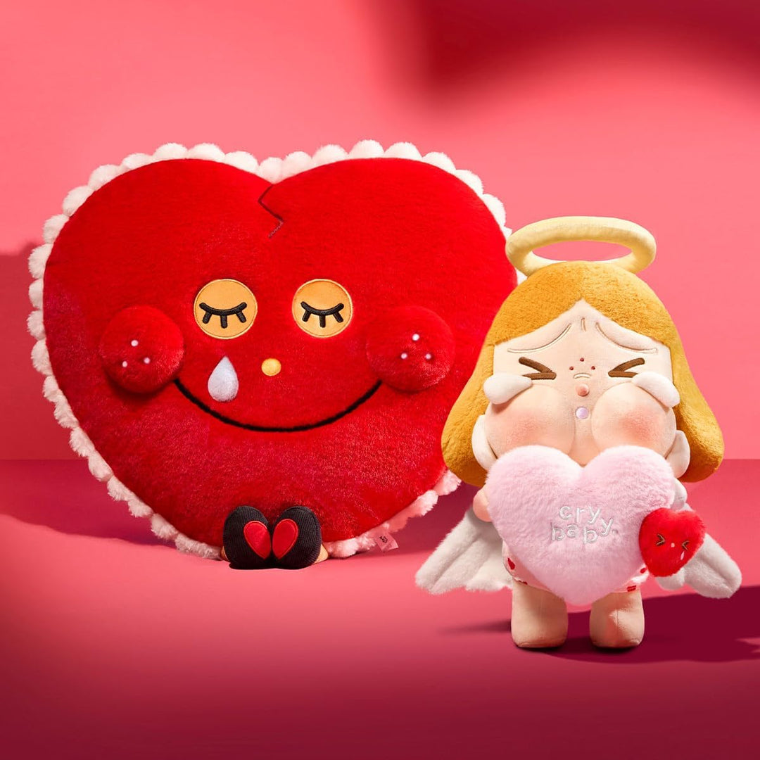 POP MART Crybaby Crying for Love Series-Plush Gift Box Sammelfiguren Sammler Kunstspielzeug Spielzeu
